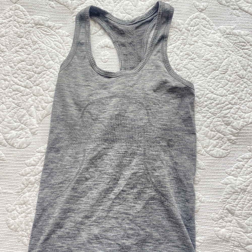 Grey Swiftly Tech Tank Top